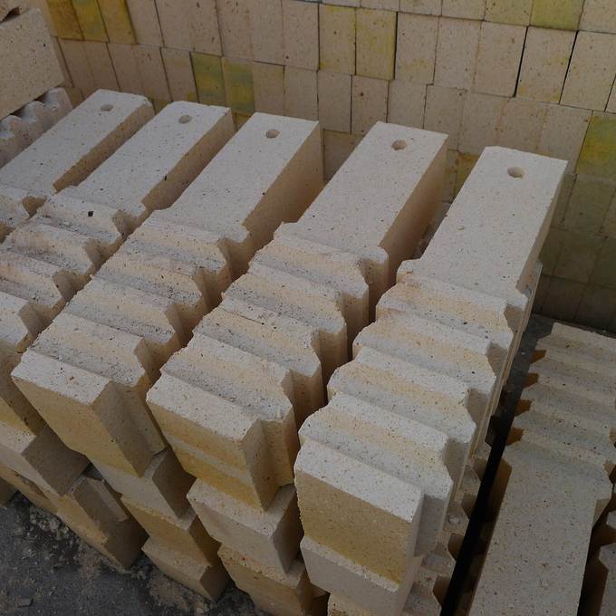 High alumina Furnace Bricks , 75 Al2O3 content refractory Anchor brick