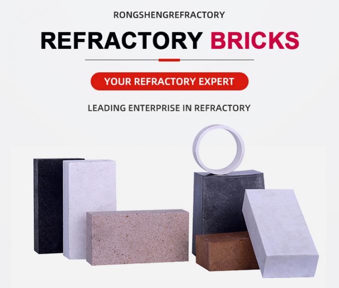 Rongsheng Refractory Silicon Carbide High Flexural Strength Bricks Sic Corrosion-Resistant Brick For Steel Smelting 0