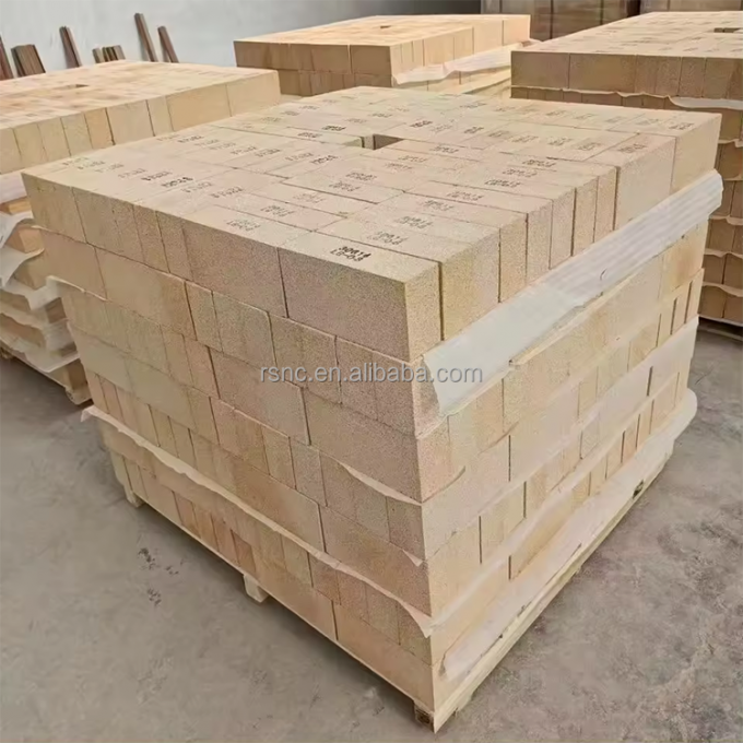 High Temperature Kiln Boiler Refractory And Thermal Insulation Materials High Alumina Refractory Brick Insulating Firebrick 2