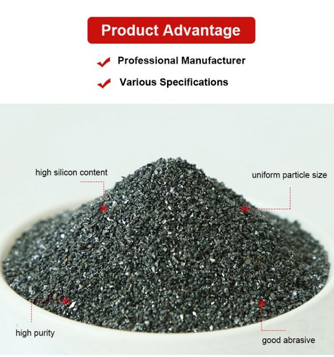 Refractory Sic Powder 99% Purity Carborundum Grit Silicon Carbide Abrasive Powder 3