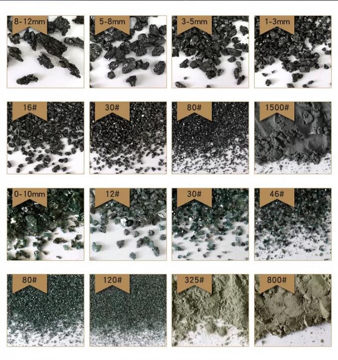 Silicon Carbide Abrasive Black 80-99% Purity Sic Powder For Grinding 1