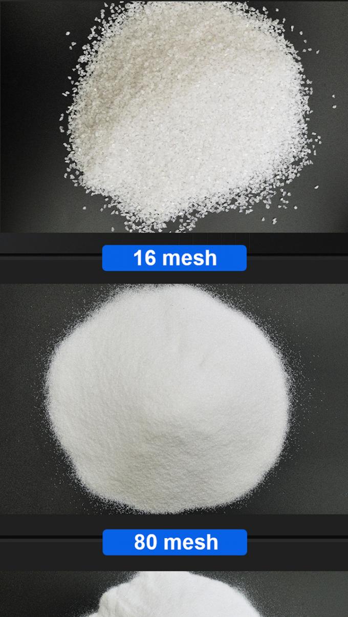 Eco-friendly High Purity White Fused Alumina WFA 99% Aluminium Oxide Corundum with Silicon Carbide Powder 2