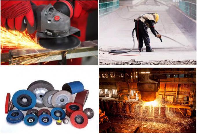 Eco-friendly High Purity White Fused Alumina WFA 99% Aluminium Oxide Corundum with Silicon Carbide Powder 4