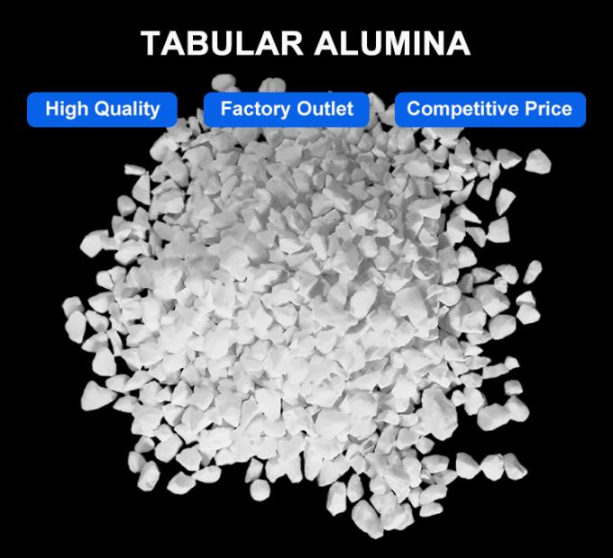 Refractory Material Tabular Corundum Fused Alumina 99.5% Al2O3 Tabular Alumina With Factory Price 0