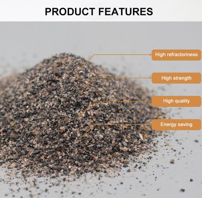 56-58% Al2o3 Refractory Andalusite Price 0-1mm 1-3mm 200mesh Refractory Raw Materials 1