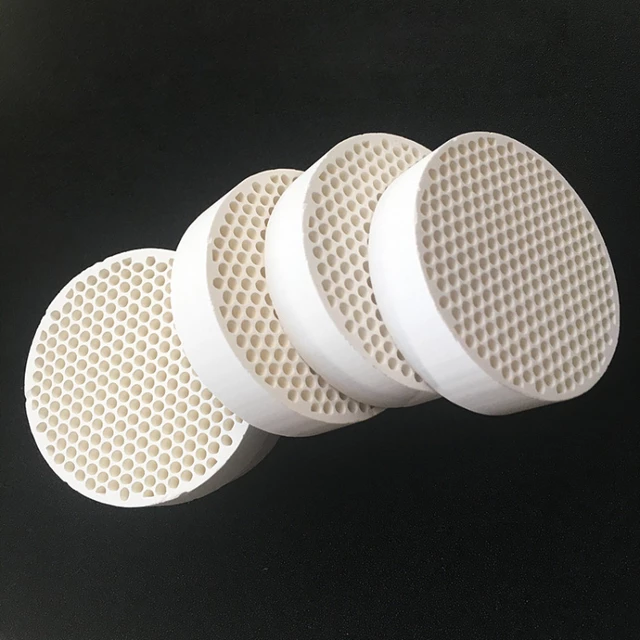 High Performance Rto Honeycomb Ceramic Heater Exchanger Alumina Cordierite Ceramic Honeycomb Thermal Storage Monolith 4
