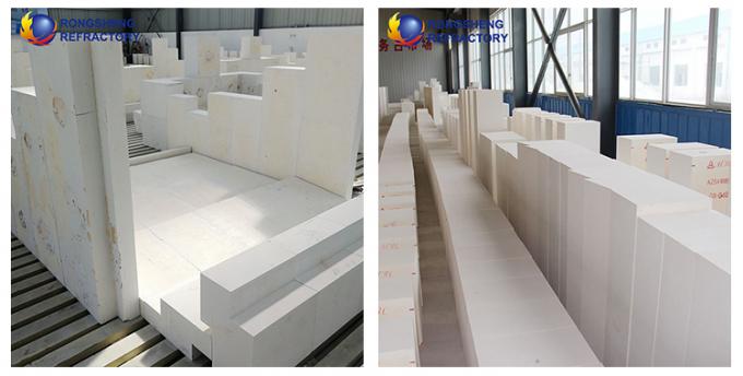 High Temperature Fused Cast Bricks Refractory Zirconia Corundum Brick AZS-41, AZS-36, AZS-33 For Glass Furnace 3