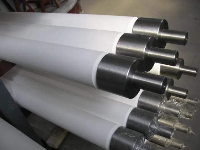 High Temperature 99% Al2o3 Refractory Ceramic Tube Pipe Alumina Ceramic Roller For Ceramic Kiln 2