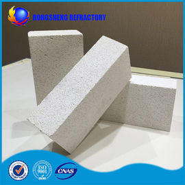 Low Density Fire Insulation Bricks , Size Customized Lightweight Fire Brick For Furnace