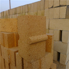 Refractory Material Heat Resistant Bricks , Curved Fire Brick For Blast Furnace
