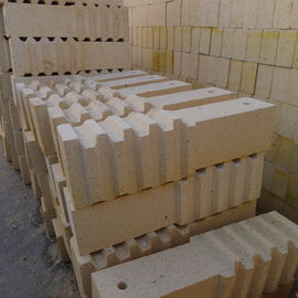 High alumina Furnace Bricks , 75% Al2O3 content refractory Anchor brick