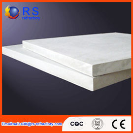 Refractory Ceramic fiber board for industrial kiln / furnace , White Color