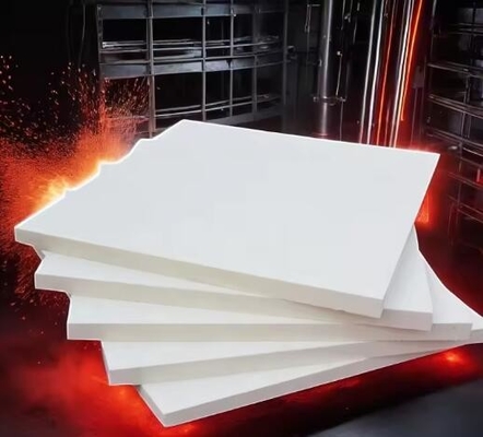 Customized Refractory Board 1430C Aluminum Silicate Fiber Board Furnace Lining Ceramic Plates