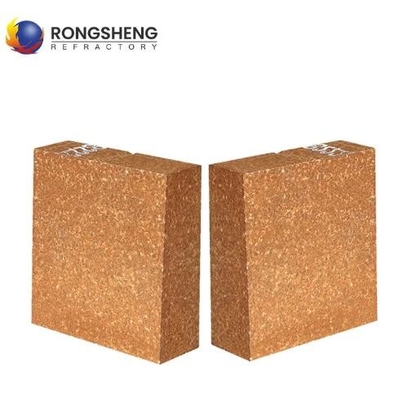 High Strength Cement Rotary Kiln Refractory Bricks Fused Magnesia Alumina Spinel Brick