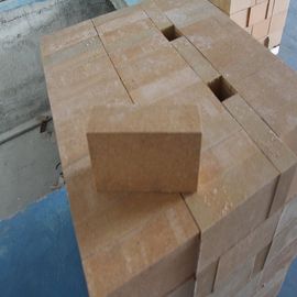 Magnesia Zirconia Kiln Refractory Bricks 76% MgO Insulating Fire Brick Light Yellow
