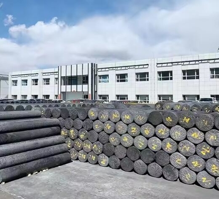Rp Graphite Electrode Rod Hp150mm 250mm 350mm 450 Mm Arc Furnace Smelting Uhp Grade