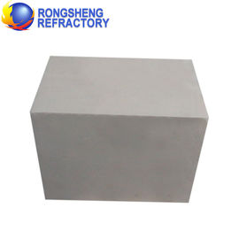 White Corundum Brick Good Thermal Shock Stability No Pollution For Glass Furance