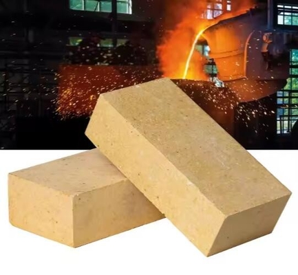 High Quality &amp; Density Aluminium Bricks Kiln Lining High Alumina Refractory Brick For Steel Furnace
