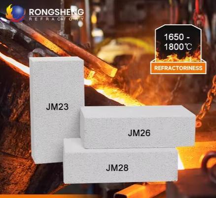 Furnace Boiler Insulation Material Mullite Thermal Insulation Blocks Mullite Refractory Fire Brick Jm23 K23