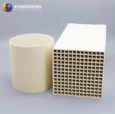 Rongsheng High Performance Alumina Cordierite Mullite Corundum Honeycomb Ceramic Regenerator For Regenerative Heating Furnace