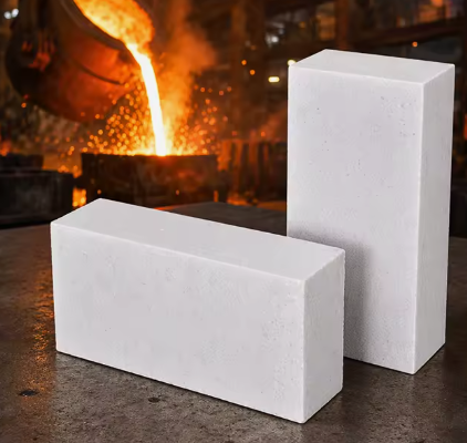 High Pure Alumina Fused Corundum Mullite Brick High Temperature Kiln Furnace Corundum Mullite Refractory Bricks