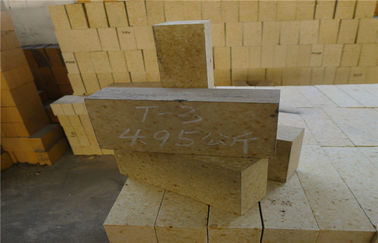 Steel Plant High Alumina Refractory Brick Size Customized For Heat Treatment Furnace