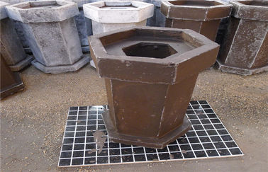 Cement Kiln Refractory Bricks , Al2O3 60% Heat Resistant Silica Mullite Brick