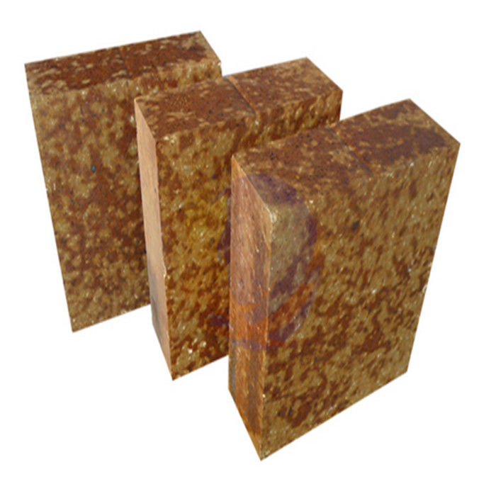 AZM 1680 Silica mullite brick , fire resistant heat proof bricks Brown Color