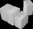 AZS Material White Color Kiln Refractory Bricks , Heat Resistant Insulating Fire Brick