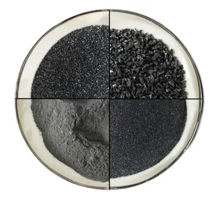 98.5% Sic Powder Carborundum Grit Silicon Carbide Powder For Abrasive And Refractory