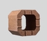 Magnesite Refractory Bricks Magnesia Zirconia Firebrick For Industrial Kilns