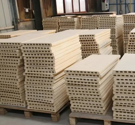 Refractory Kiln Furniture Cordierite Mullite Plate For Ceramic Tunnel Kiln Shelf
