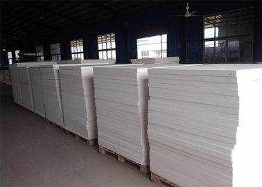 Refractory Ceramic fiber board for industrial kiln / furnace , White Color