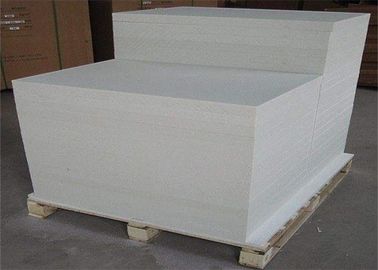 Refractory Ceramic fiber board for industrial kiln / furnace , White Color