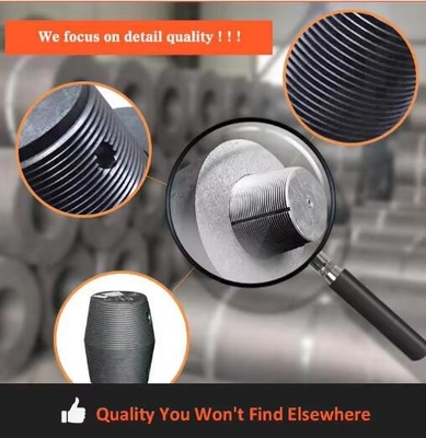 Dia 75mm-700mm Carbon Electrode Block Graphite Electrode Uhp For Arc Furnaces