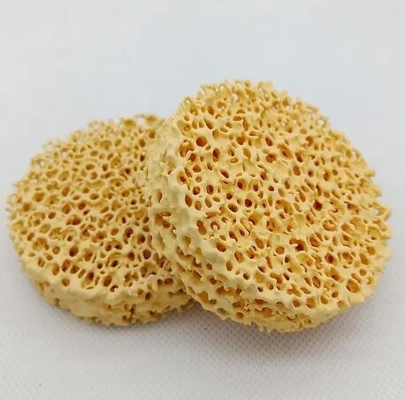 High Porous Refractory Alumina Ceramic Foam Filter Zirconium Ceramic Filters For Foundry
