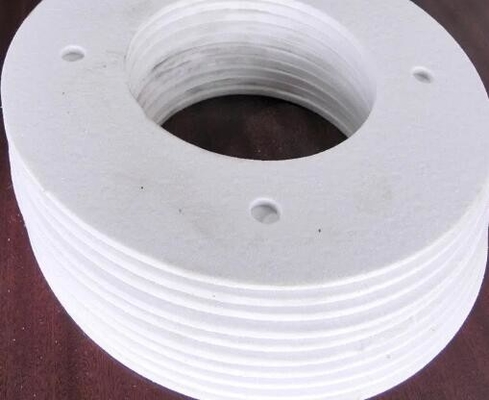 Ceramic Fibre Paper Bio Soluble Heat Resistance Fiber Gasket 1430C Ceramic Fiber Gasket Thermal Insulation Materials