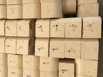 Coke Oven Silica Fire Brick , Insulating High Temp Fire Brick Customized Size