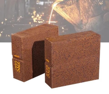 High Strength Magnesium Ferro Spinel Fire Brick Magnesia-Hercynite Refractory Spinel Brick For Cement Industry