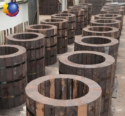 Fused Rebond Magnesia Chrome Brick High Temp Fire Sintered Chromium-Magnesite Bricks For Refining Furnace