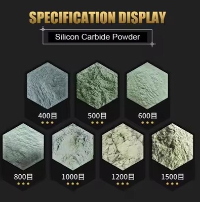 High Purity 99% Sic Powder 16#~2000# Refractory Green Silicon Carbide For Abrasives And Sandblasting