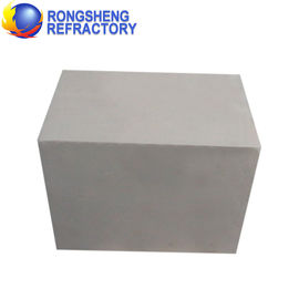 High Thermal Shock Stability Corundum Brick AZS34 Gas Erosion Performance For Glass Furnaces