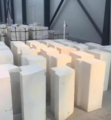 High Temperature Wear Resistance 95% Al2O3 Refractory White Corundum Brick For Electric Arc Furnaces