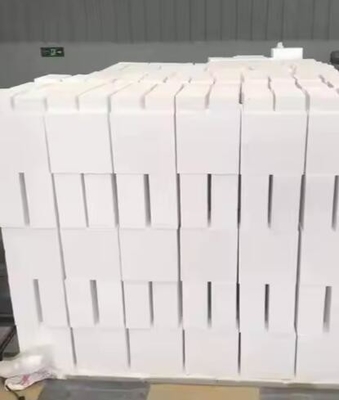 Alumina Bubble Refractory Brick 1800C Alumina Hollow Ball Insulating Brick For Ceramic Furnace