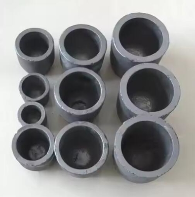 Induction Melting Furnace Sic Saggar Silicon Carbide Graphite Crucible For Melting Copper Aluminum Gold