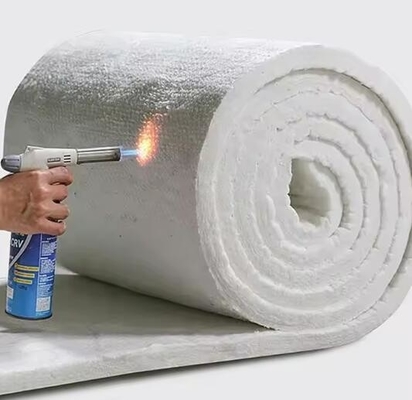 6-50mm Kaowool Fibre Blanket Heat Resistant Insulation 1430 Ceramic Fiber Blanket For Furnace Lining