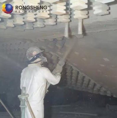 1800C Strength Alumina Gunning Mix Refractory Material For EAF Lining With Thermal Shock Resistance