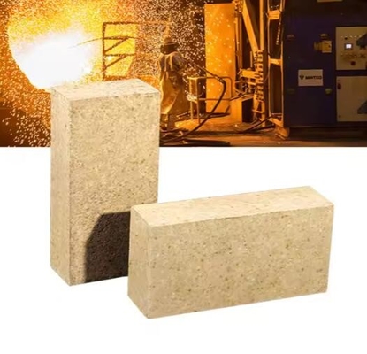High Temperature Kiln Refractory Bricks High Quality Al2O3 45-80% Alumina Firebrick For Furnace
