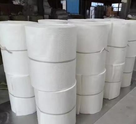 High Temperature Insulation Wool Ceramic Fiber Blanket Bulk 1260c 50mm 25mm Thick Alumina Silicate Needled Blanket