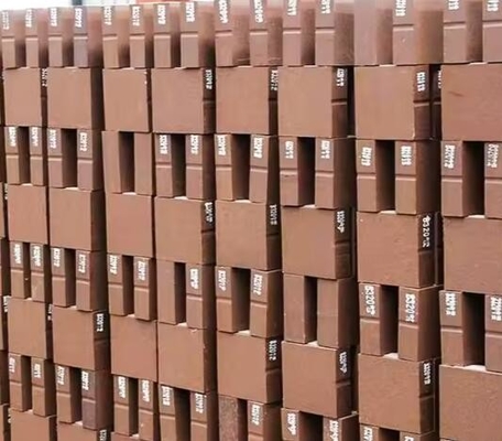 Rongsheng Refractory Mgo Fire Bricks Magnesia Refractory Brick For Alkaline Open-Hearth Furnaces